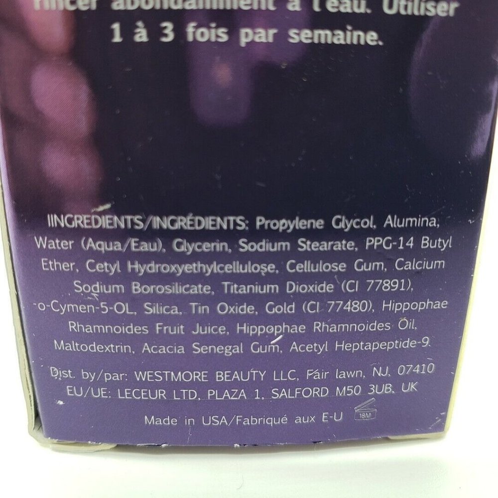 Westmore Beauty Smooth Effects 24K Gold Body Exfoliating Stick 1.75 OZ - Picture 4 of 10